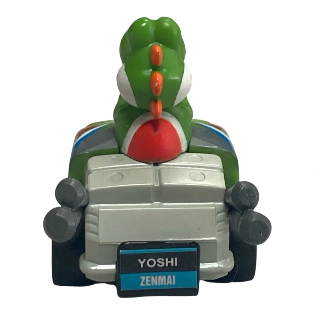 Tomy Mario Kart Wii YOSHI Pullback Micro Racer Toy Car 2009